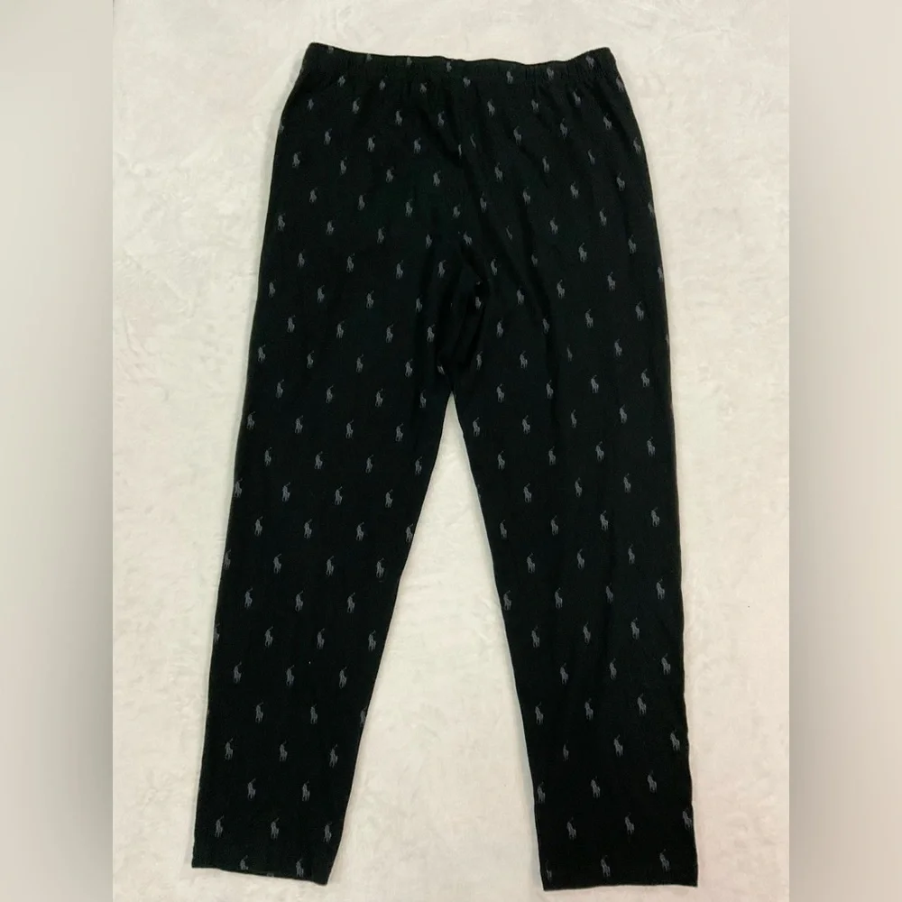 Men’s Polo Ralph Lauren Black Cotton Pajama Pants
